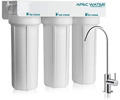 Apec Wfs-1000 Super Capacité de qualité premium 3 Stage Système de filtre à eau sous évier