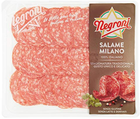 Negroni Salame Milano 100% Italiano - 100g