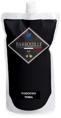 Peinture Noir Absolu Acrylique Vodounô - Effet Mat-Poudré - Peinture Mur & Plafond - Lessivable - Séchage En 30 min - COV A+ - Fabriquée En France - 750 ml - BARBOUILLE