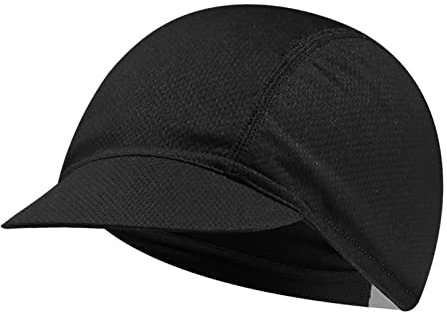 Radmütze Unterhelmmütze Fahrrad Kappe Atmungsaktiv Fahrradmütze Schnell trocknend Radsport Sonnenschutz Cycling Cap UV Schutz Laufkappe Schweißabsorbierend Sommermütze für Herren Damen