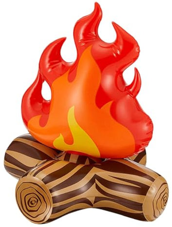 WHAMVOX Aufblasbares Lagerfeuer Lebensechtes Für Garten Und Camping Material Einfach Zu Lagern Transportieren Für Partys Und Festliche Anlässe