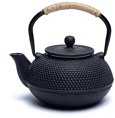 Teiera Tetsubin Stile Giapponese Ghisa 0,6 L Filtro Cerimonia Tè Tisane Tea