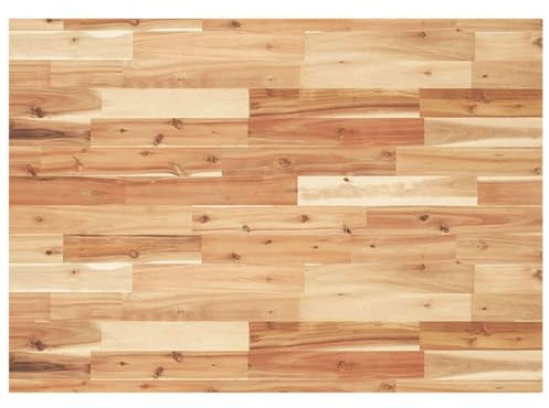 vidaXL Schreibtischplatte Ölbeschichtung 100x70x4 cm Massivholz Akazie, Arbeitsplatte, Küchen Arbeitsplatte, Ersatztischplatte, Tischplatte