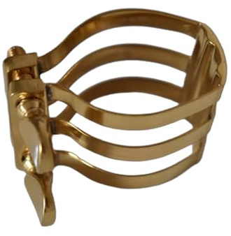 Metall-Saxophon-Verschlussclip, Tenorsaxophon, Blattschraube, Clip, Saxophon, Klarinette, Bakelit-Mundstück