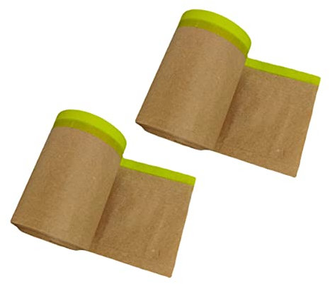 OSALADI 2rotoli Carta Kraft Per Mascheratura Da Metri Per Protezione Superfici Decorazione e Pittura Da Resistente