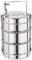 GSV Essentials 14” Stainless Steel Tiffin, 3 Tier Lunch Box, Leakproof, Large and Portable, Tiffin Box Lunch Box for Adults, Kids, and Students,