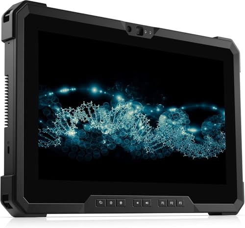 Dell Latitude 7220 Tablette tactile robuste, ordinateur portable FHD 12, Intel Core i5-8365U, 8 Go de RAM, 256 Go SSD, Windows 11 Pro (renouvelée)