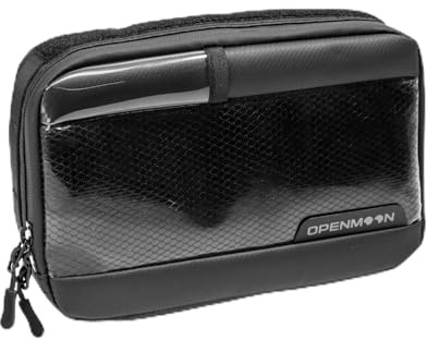 OPENMOON Translucent Storage Electronics & Camera Accessories Pouch - Cable Organizer Gear Accessories Pouch Travel Camera Essentials - S thick version