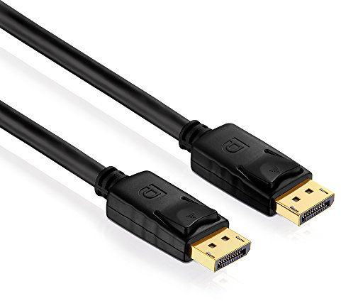 PureLink PureInstall Series DisplayPort Cable with 24-Carat Gold-Plated Precision Connectors VESA Standard. DisplayPort male to DisplayPort male. High-purity OFC copper conductor. Triple shielded 100 % tested for use in professional AV environments.