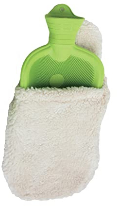 Bouillotte à eau en caoutchouc naturel certifié FSC et housse coton bio 2 litres