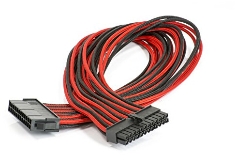 Phanteks PH-CB24P Noir, Rouge câble SATA - câbles SATA