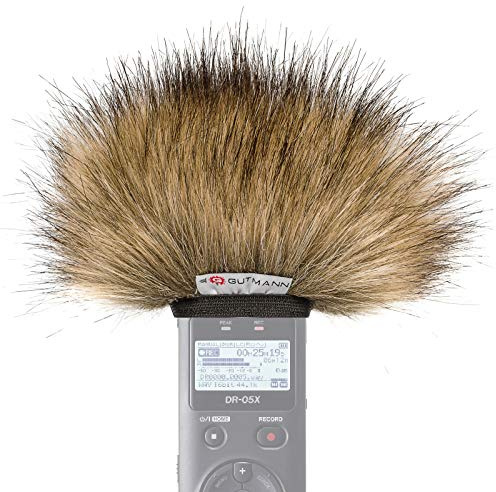 Gutmann bonnette Anti-Vent Protection Contre de Bruit Le Vent pour Tascam DR-05X DR-05 V2 Modèle Wolf spécial