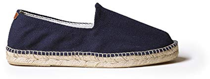Men's fabric espadrille de algodón - MONTGRI - Navy, 41 EU