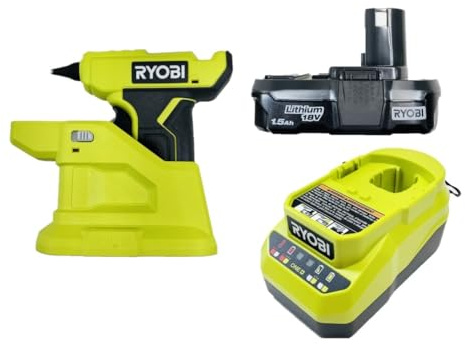 Factory Reconditioned 18-Volt Cordless Compact Glue Gun Combo Kit with Battery and Charger (Renewed)