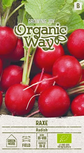Organic Way | RADIS RAXE des graines | Graines de légumes | 1 Paquet
