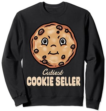 Biscuit Cutiest Cookie Seller Hornear Galletas Sudadera