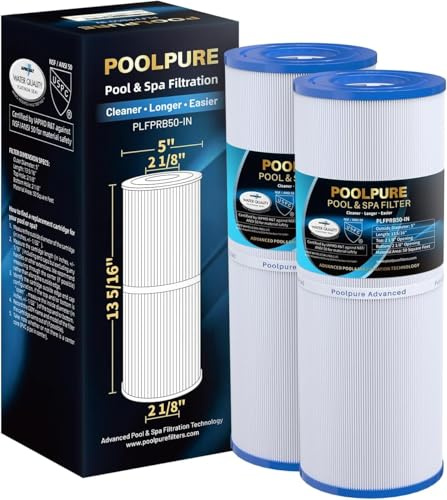 Filtro para bañera de hidromasaje POOLPURE Unicel c4950 con caja de medicina, compatible con Pleatco PRB50-IN, PRB50IN para spas Arctic, Beachcomber, Canadian, Hydropool y Jacuzzi, Filbur FC-2390