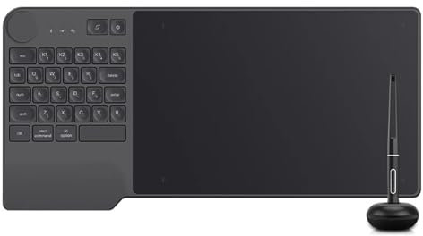 Tablette sans fil, planche à dessin d'ordinateur pouvant être connectée au téléphone portable, 8192 niveaux de sensibilité à la pression, prend en charge le système Windows/Mac/Android