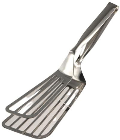 Stainless Steel Barbecue Clamp,Fish Spatula Tong,Multipurpose Pizza Clip,Frying Shovel Clip,Steak BBQ Tongs,Food Clip Clamps for Kitchen
