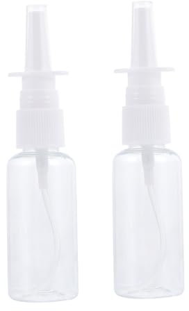 HONMEET 2pezzi Spray Naso Per Ragazzo Ragazza Ragazza Irrigatore Nasale in Plastica Pet Leggero e Maneggevole Per Pulizia Facciale e Lavaggi Nasali Bottiglie Spray Portatili Per Cura Quoti