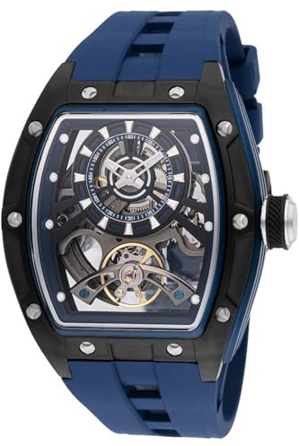 Invicta S1 Rally 49036 Herrenuhr - Automatikwerk - Edelstahl mit blauem Zifferblatt - 44 mm