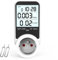 KAEFUYS Wattmètre Prise Compteur d'Énergie Compteur Électrique Consommation d'Énergie 3680W 16A Max avec 7 Modes de Surveillance Protection de Surcharge Écran LCD pour Maison Bureau Norme Française