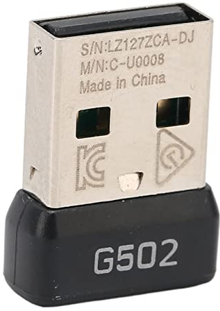 Fdit La Señal Estable para el Receptor USB del Mouse, un Adaptador de ABS Permanente para Jugadores y especialistas.
