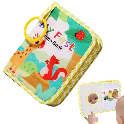 ETUCYNG Album Fotografico Per Neonato, Album Di Foto Per Regalo Nascita, Libro Morbido In Tessuto Per Conservare Ricordi Di Infanzia Ideale Genitori Famiglia