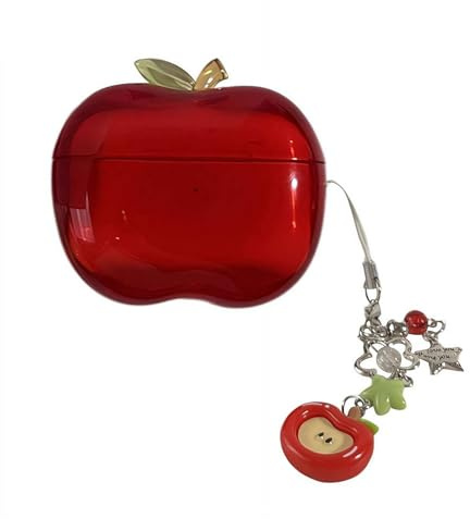 TPU-Hülle für AirPods Pro 1. und 2. Generation (Rot für AirPods Pro 2)