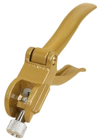 OUNONA Pinza per Denti Segaccio Regolabile con Manopola Rotante Strumento Ergonomico per Lavorazione Attrezzo Manuale per Rifinitura Dentatura Seghe Utensile Te Resistente