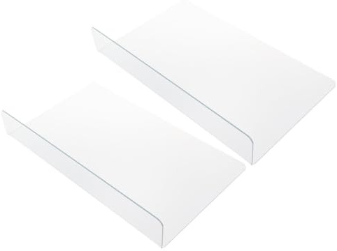 TOYANDONA 2 Pezzi Protezione Antispruzzo per Doccia in PVC Paraschizzi Angolari per Vasca da Bagno e Lavabo Barriera Acqua Splash Guard Design Funzionale per Bagno e Cucina