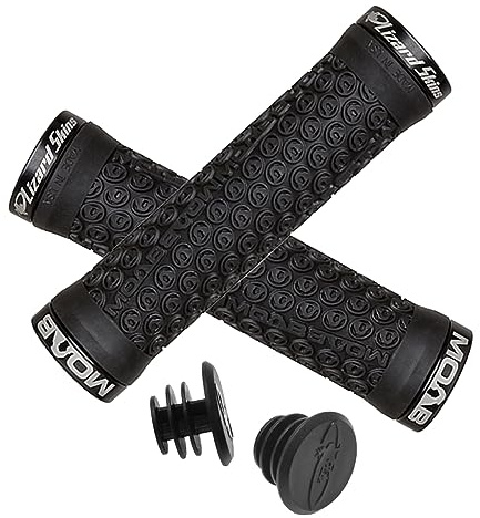 Lizard Skins Lock-On Moab Grips, Black/Black Clamp, 32190
