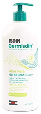 ISDIN Germisdin Aloe Vera Soap-free Antiseptic Shower Gel | Hydrates and relieves itching 1000ml