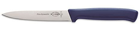 F. DICK Coltello da cucina ProDynamic (lunghezza lama 11 cm, blu, coltello per piccoli lavori di taglio, acciaio X55CrMo14, durezza 56° HRC) 82 620 112-12