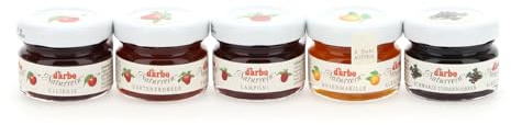 Darbo Konfitüren, Marmeladen, sortiert 4 Früchte, 60 Gläser x 28 gramm