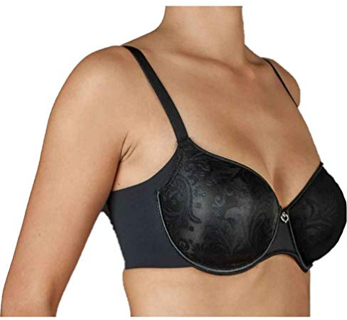 Selene, Sujetador Reductor para Mujer con Banda Alta y Aros, Copas Acolchadas y Costuras Planas, Colección Morella