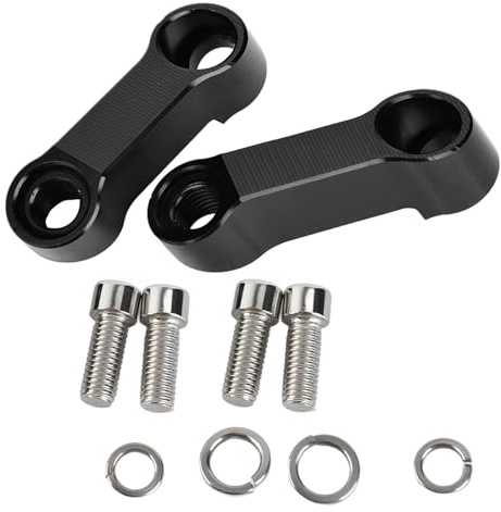 Aramox Motorrad Rückspiegel Adapter Rückspiegel Adapter 10mm 8mm Motorrad Rückspiegel Adapter Set Riser Mount Extender