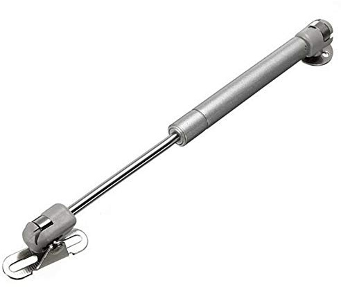 Riloer Muelle de Gas de cocina hidráulico neumático, caja de motocicleta, soporte de varilla, resorte de cocina hidráulico neumático, asiento de motocicleta, plata