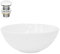 ML-Design Lavabo en Céramique Blanc Brillant Ø 28x11,6 cm avec Garniture de Vidage 1 1/4 Universelle sans Trop-Plein, Design Ronde, Vasque à Poser Moderne, Évier Lave-Mains Salle de Bains Toilettes