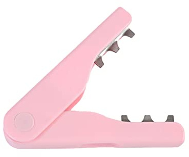 VVGAOGES Roses Thorn Remover,Rose Thorn Stripping Tool,Garden Florist Tool for Gardening Flower Arrangement (V3-Pink)