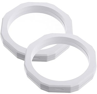 BESPORTBLE Lot De 2 Boîtes D’emballage Transparentes Pe Pour Bijoux Cadre Flottant 3d Affichage Suspendu Octogonal 12,8 Cm Film Souple Imperméable Usage Personnel Et Professionnel