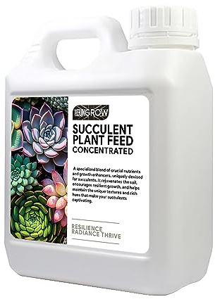 UK GROW Premium Plant Nutrient – Unlock the Full Potential of Your Plants! (5Ltr, Cacti and Succulent)