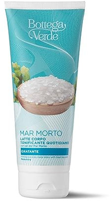 Bottega Verde - Mar Morto, Latte Corpo Tonificante, 200 ml, con Sali del Mar Morto, Idrata Intensamente e Tonifica la Pelle