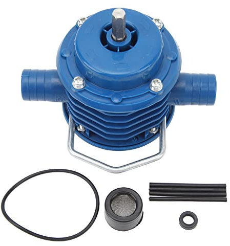 Kuuleyn Trapano a Mano Pompa Acqua Trapano Elettrico Portatile Pompa Acqua Mini Pompa Autoadescante Pompa Centrifuga Elettrica Resistente per Irrigare Il Giardino Aggiungere Olio Scarico Olio