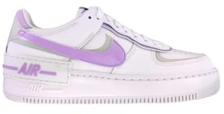Nike FN6335-102 Nike Air Force 1 Shadow Donna, Dark Team Red/Black-Summit White EU 43