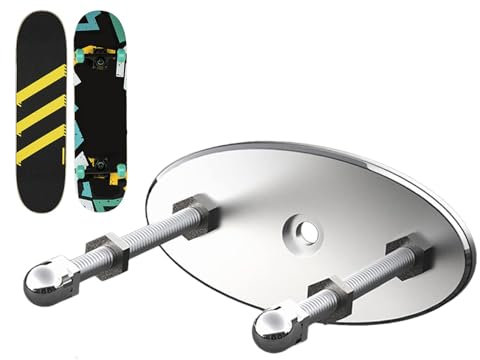 Skateboard-Wandhalterung, Eisen, Skateboard-Display-Aufhänger, Montage Skateboard-Deck-Wandhalterung, horizontale vertikale Organisationsständer für Skateboard für Arbeitszimmer, Wohnzimmer