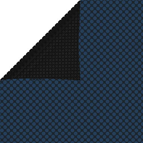BOWEKAM Home & Garden-Floating PE Solar Poolfolie 400x200cm Schwarz und Blau - Möbel Wahl