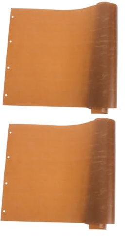 OUNONA 2pcs Non-Stick High-Temperature Pizza Peel Replacement Cloth Heat-Resistant Baking Mat for Easy Pizza Transfer in Kitchen