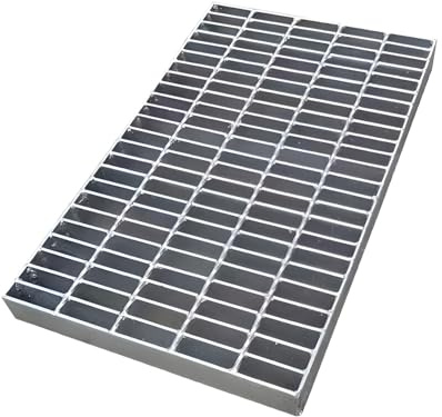 Grille De Drainage en Acier Galvanisé, Grille De Drainage Extérieure, Grille D'égout Robuste Et Durable, Adaptée Aux Garages, Sols en Béton, Allées, Trottoirs, Cours(70x100x3cm)