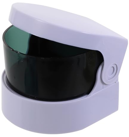 LOORGVEL Pulitore per Gioielli e Protesi Dentali Mini Fili Macchina Intelligente per Pulizia Profonda Monete Dentiera e Accessori Compact e Portatile